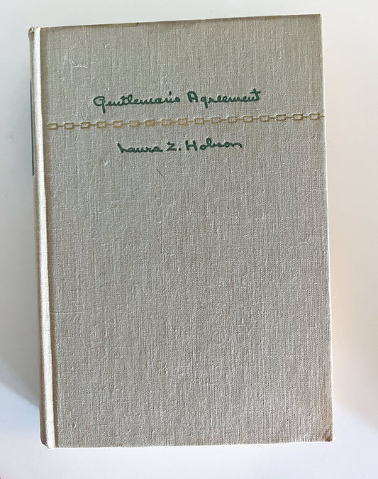 Vintage Gentleman's Agreement by Laura Z. Hobson