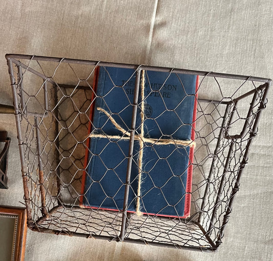 Vintage Wire Basket