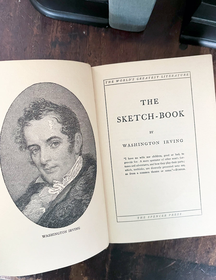 The World's Greatest Literature The Sketch Book by Washington Irving