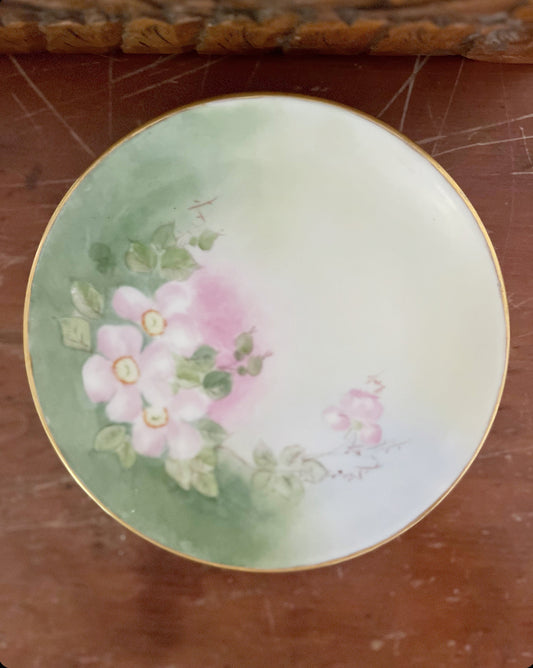 Antique Bavarian Hand-painted HC Royal Plate