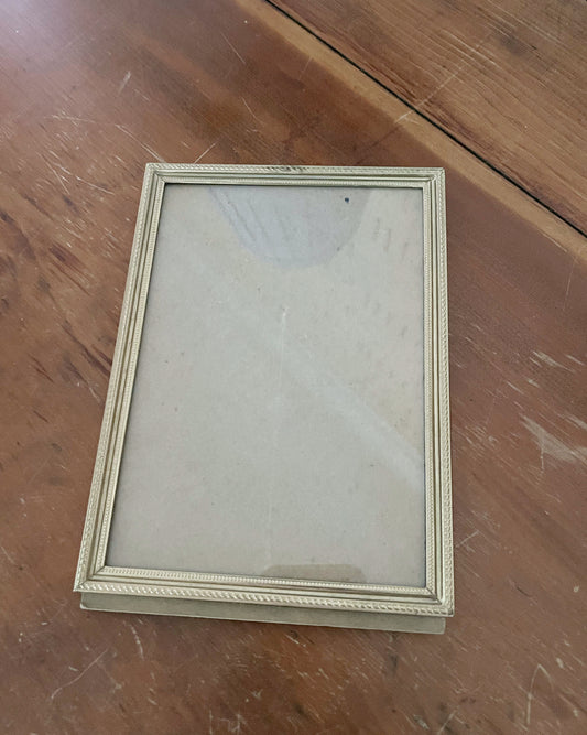 Vintage 5 x 7 Metal Frame