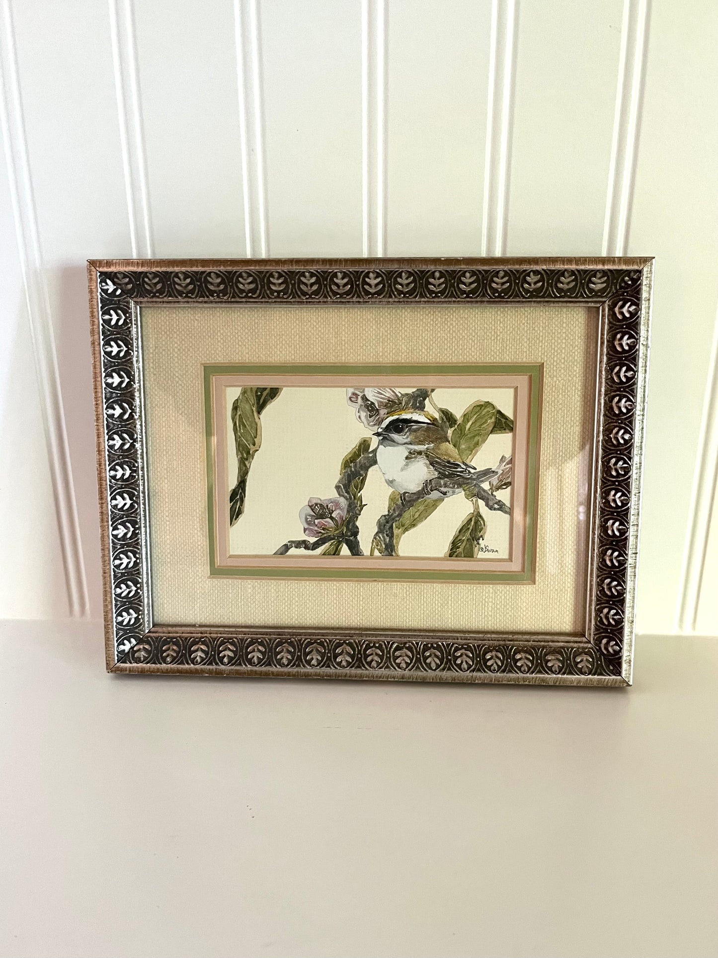 Framed Bird Print