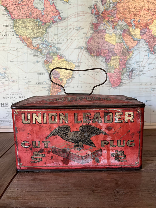 Union Leader Cut Plug Tin