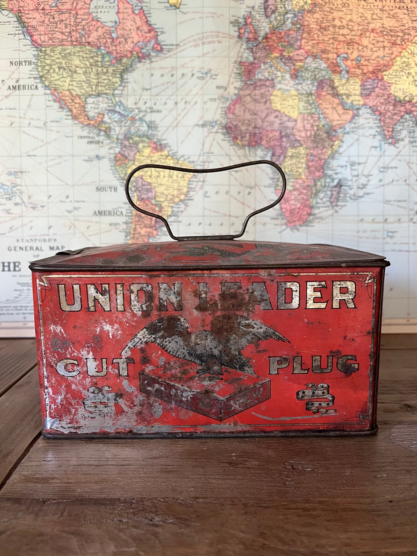 Union Leader Cut Plug Tin