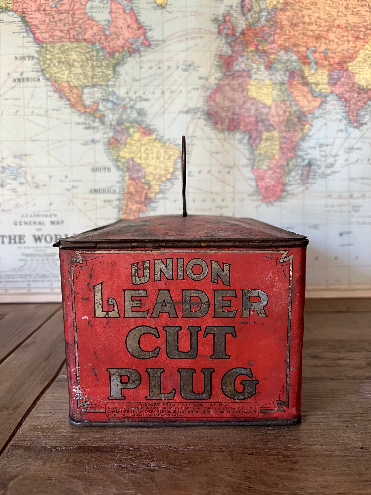 Union Leader Cut Plug Tin